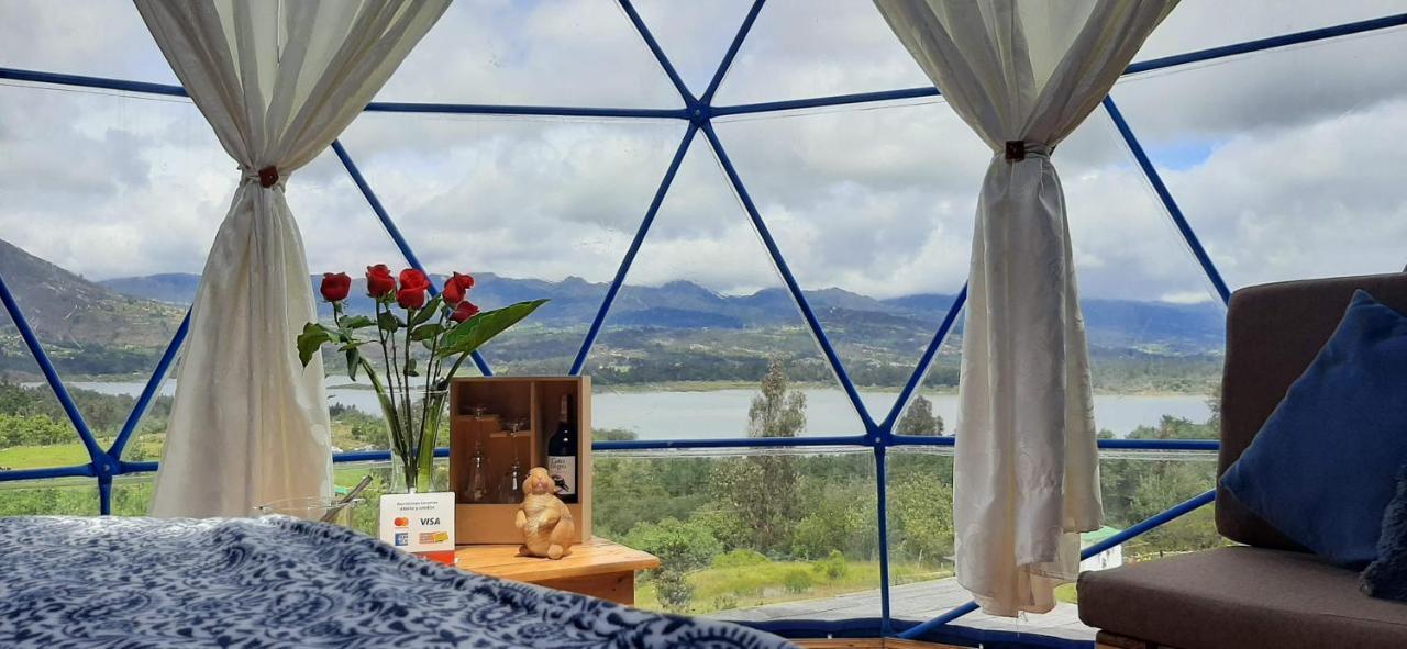 Glamping Blue Hotel Guatavita Exterior photo