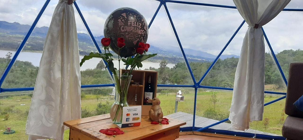 Glamping Blue Hotel Guatavita Exterior photo