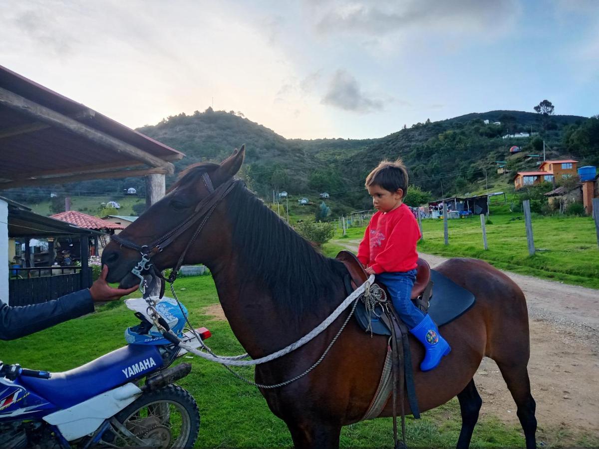 Glamping Blue Hotel Guatavita Exterior photo